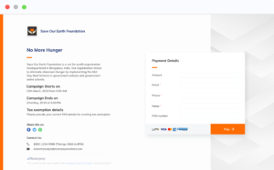 Payment Pages use case