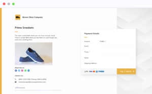 Payment Pages Use Case