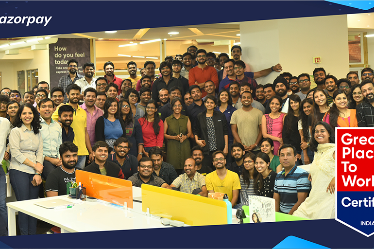 Razorpay is now GPTW certified.