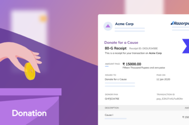 80G receipts for NGO