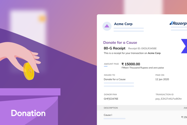 80G receipts for NGO