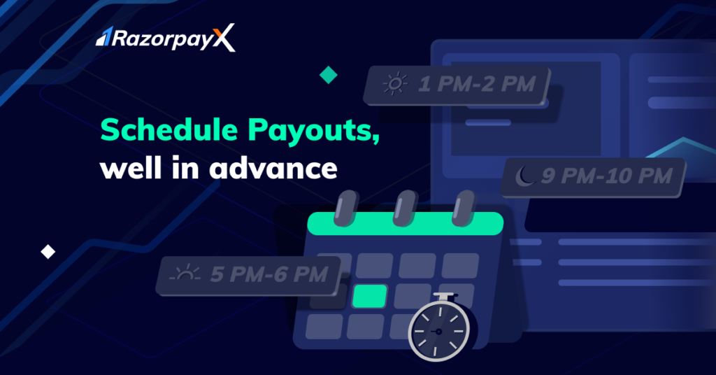 scheduled payouts