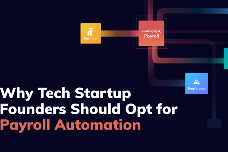 Tech startup founders payroll
