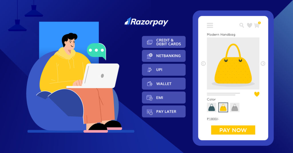 Accept Payments on Online Store Through Razorpay