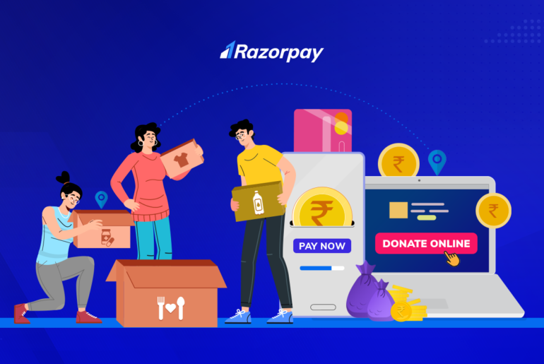 Donatekart uses Razorpay Payment Pages