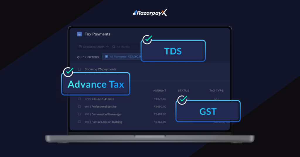 automated tds and gst