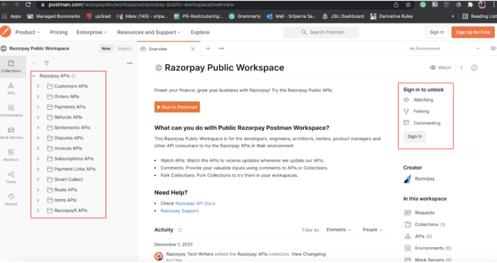 Simplifying Your API Experience: Launching Razorpay Public Postman ...