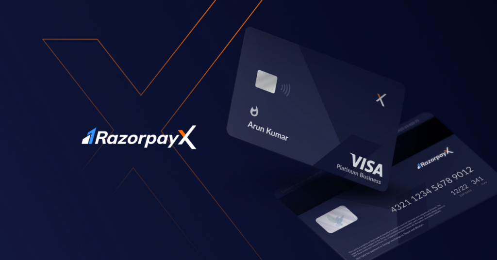 RazorpayX Corporate Credit Card for Startups