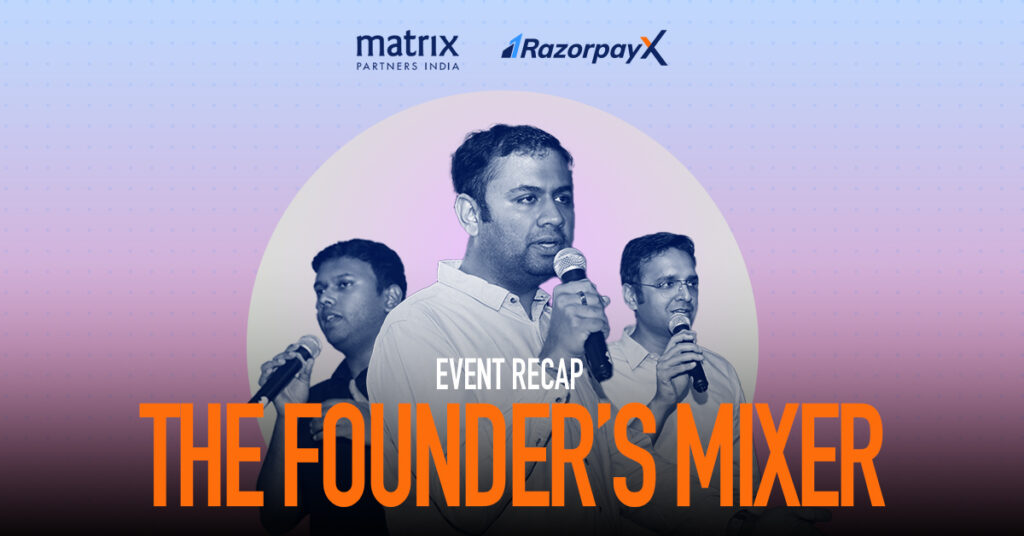 startup founder mixer RazorpayX