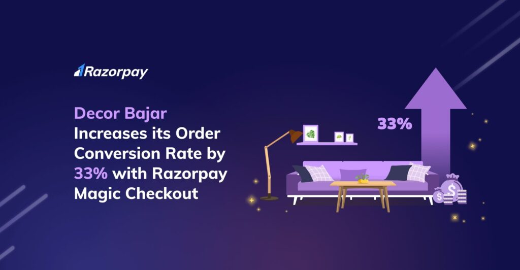 Magic Checkout case study Decor Bajar