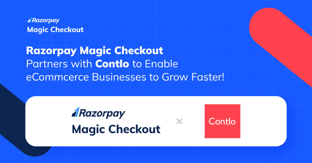 Contlo partners with Razorpay Magic Checkout