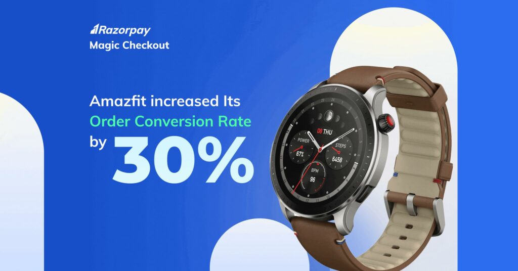 Magic Checkout case study Amazfit