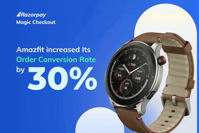 Magic Checkout case study Amazfit