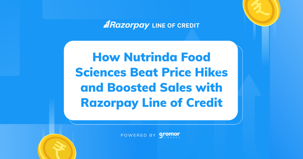 Razorpay Line of Credit Case Study
