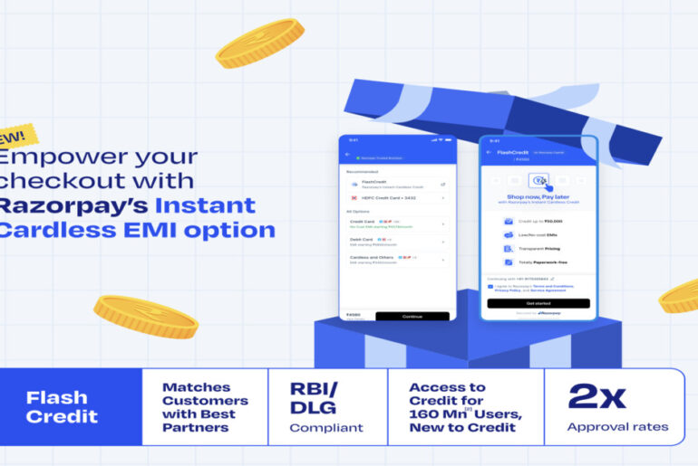 Empower your checkout with Razorpay's Instant Cardless EMI option