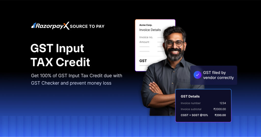 GST Input Tax Credit