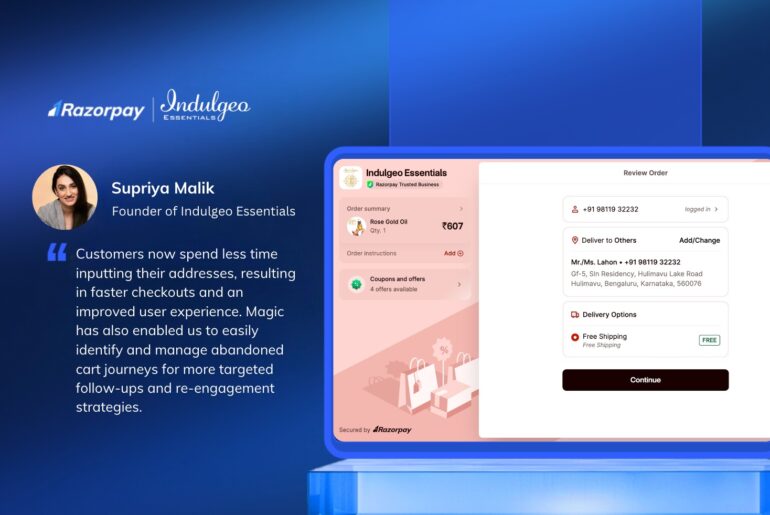 Magic checkout case study Indulgeo