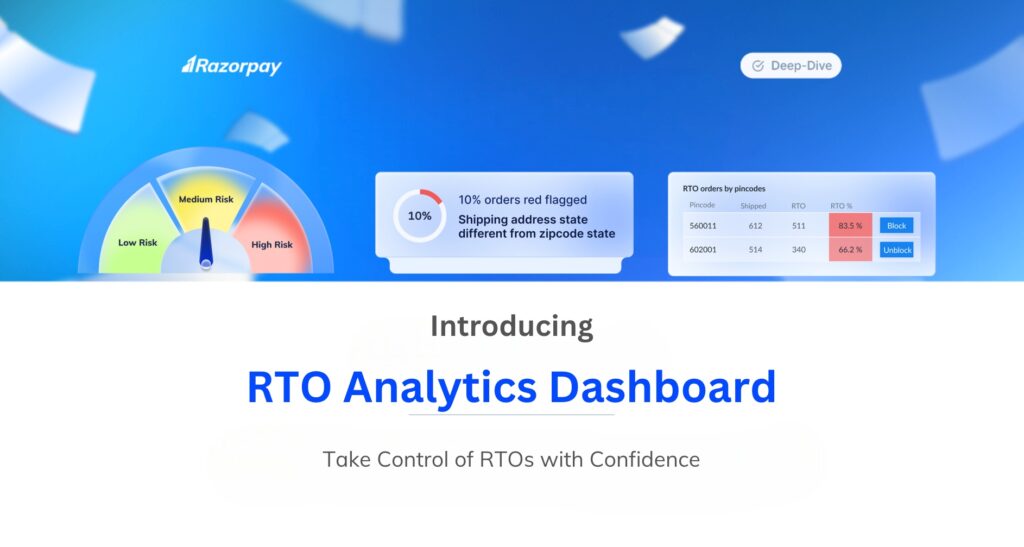 Return to origin analytics dashboard