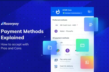different types of payment methods