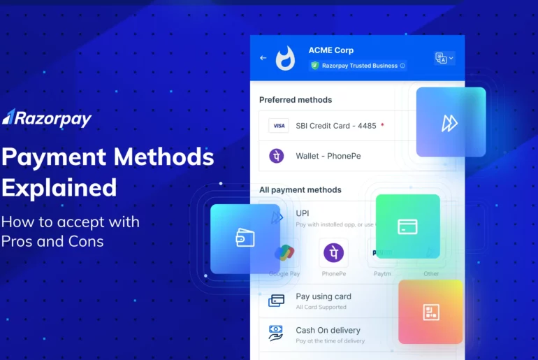 different types of payment methods