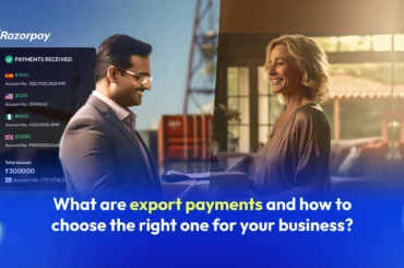 what are export payments