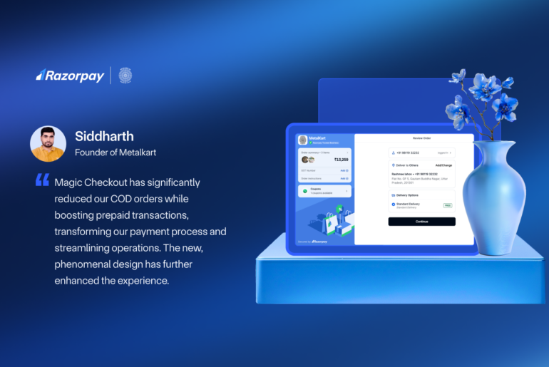 Magic Checkout case study Metalkart