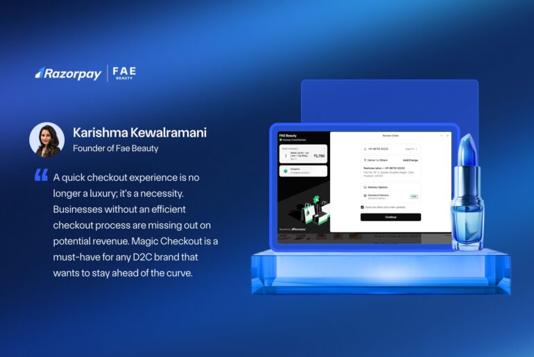 Magic Checkout case study Fae Beauty