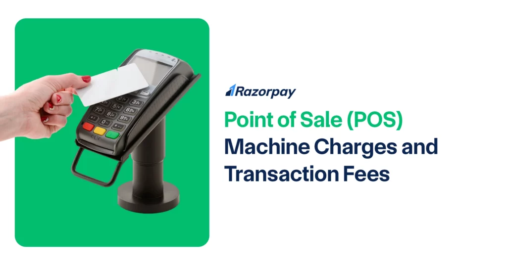 point of sale pos machine charges transactions