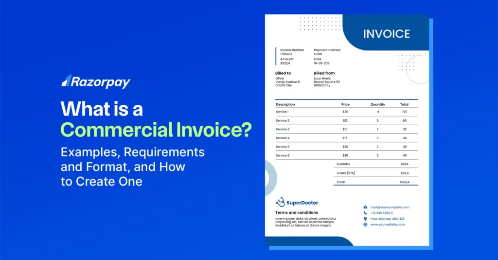 Commercial Invoice
