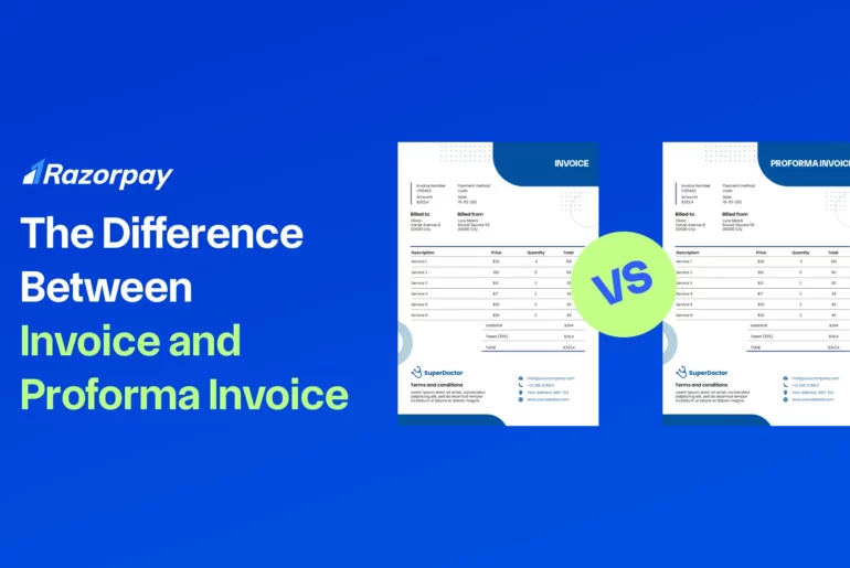 Proforma Invoice vs Invoice