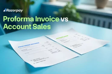 Proforma Invoice vs Account Sales