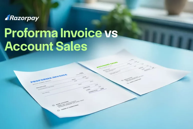Proforma Invoice vs Account Sales