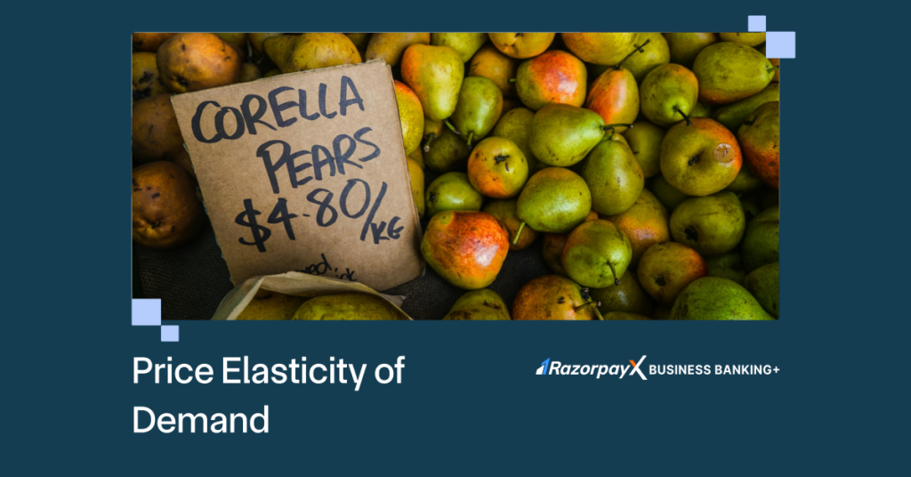 price elasticity of demand