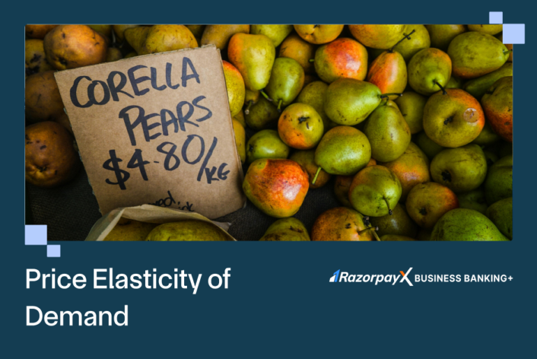 price elasticity of demand