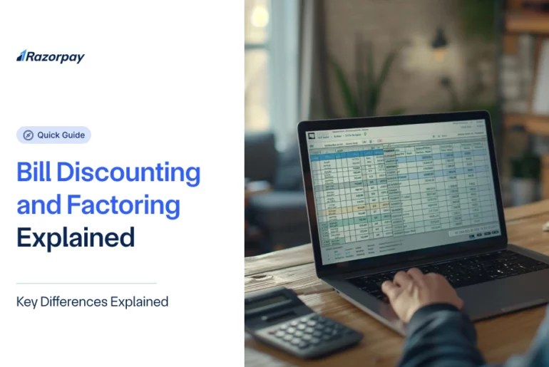 Bill Discounting and Factoring