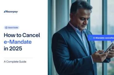 Cancel e-Mandate in 2025