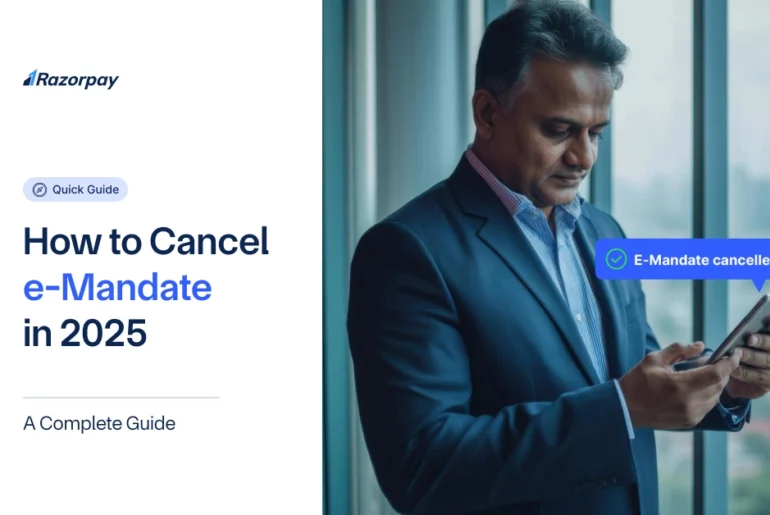 Cancel e-Mandate in 2025