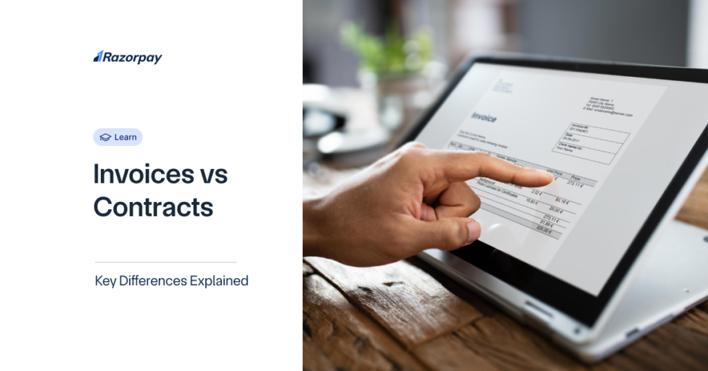 Invoices vs Contracts