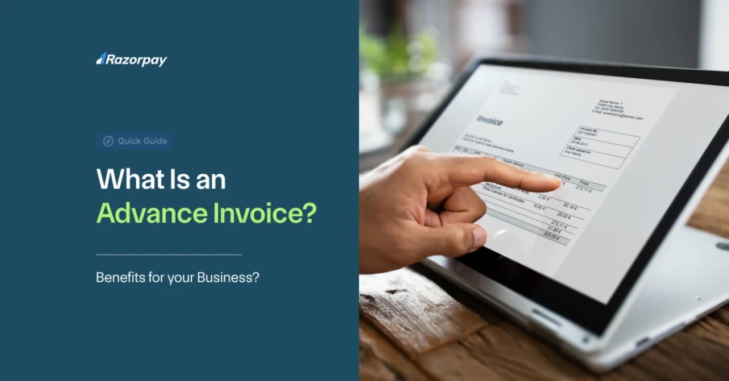 What Is an Advance Invoice_