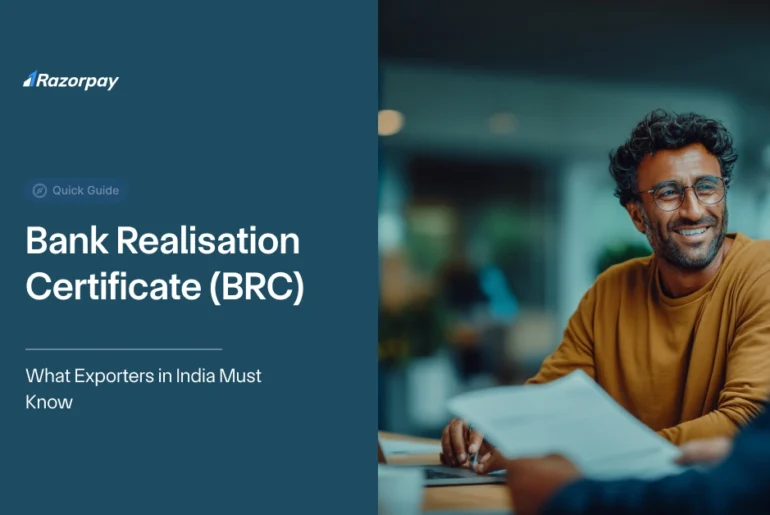 Bank Realisation Certificate (BRC)