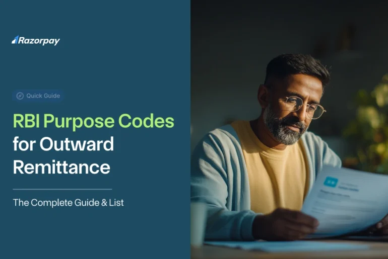 RBI Purpose Codes for Outward Remittance