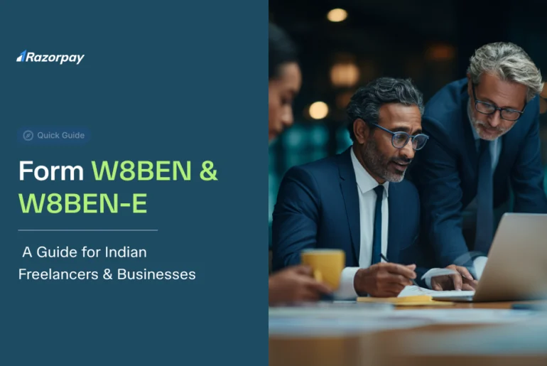 Form W8BEN & W8BEN-E