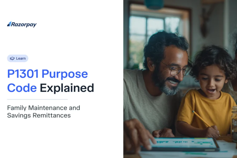 P1301 Purpose Code Explained