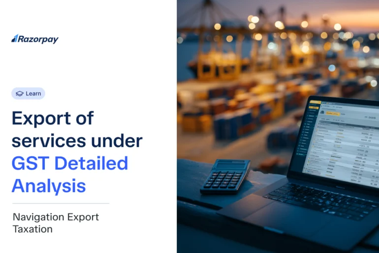 Export of services under GST Detailed Analysis