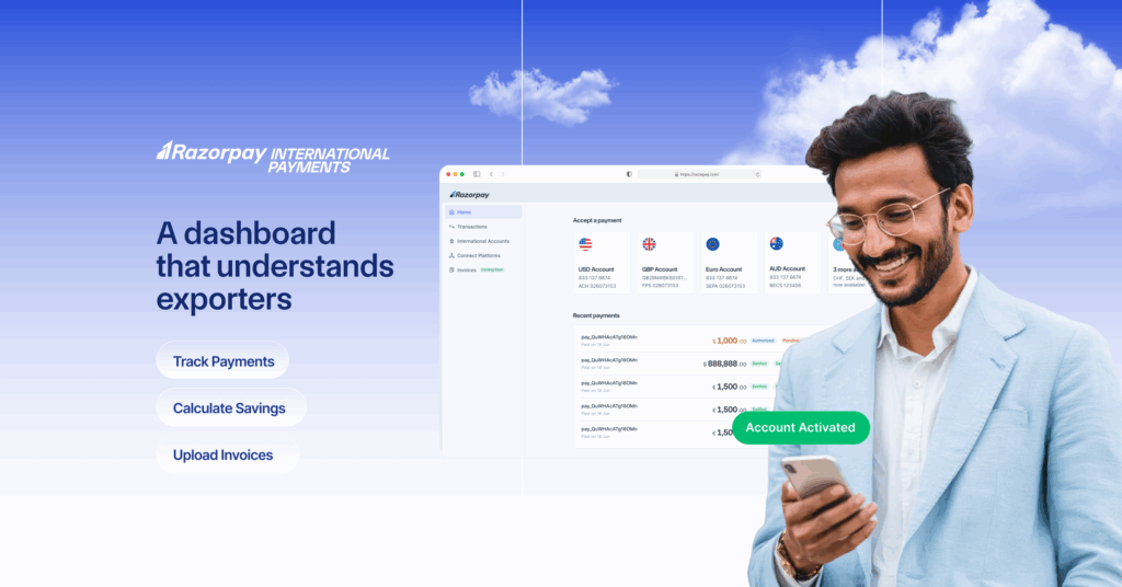 Our new dashboard for exporters