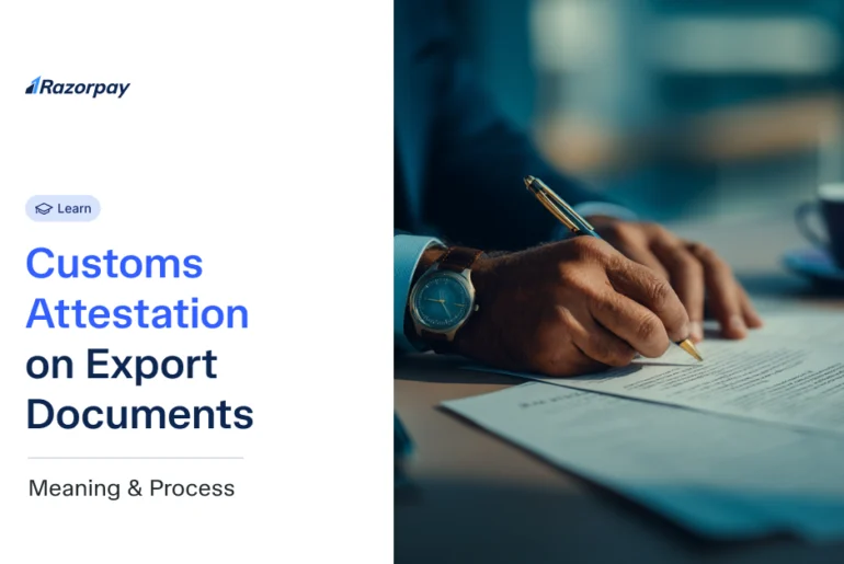 Customs Attestation on Export Documents