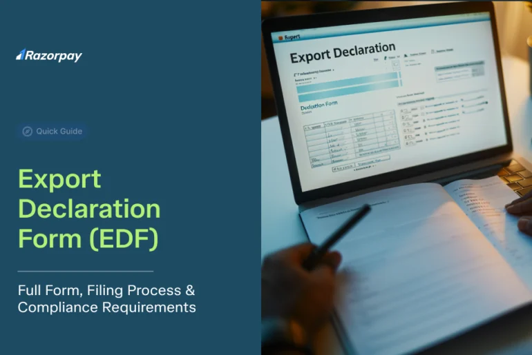 Export Declaration Form (EDF)