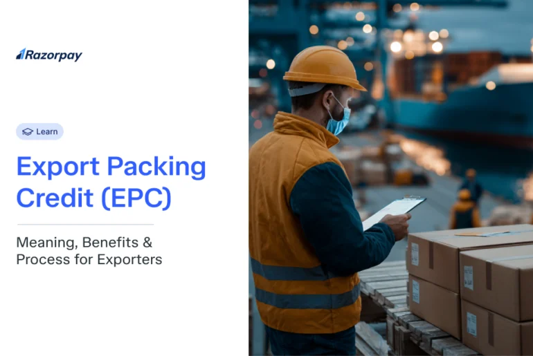 Export Packing Credit (EPC)