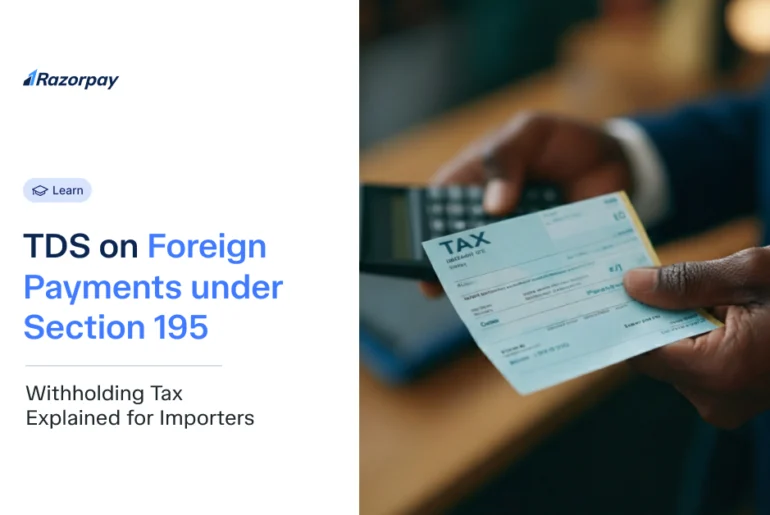 TDS on Foreign Payments under Section 195