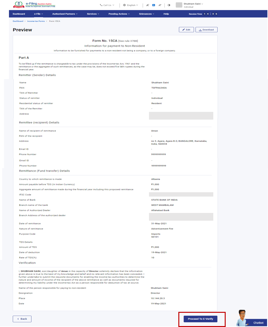 How to File Form 15CA